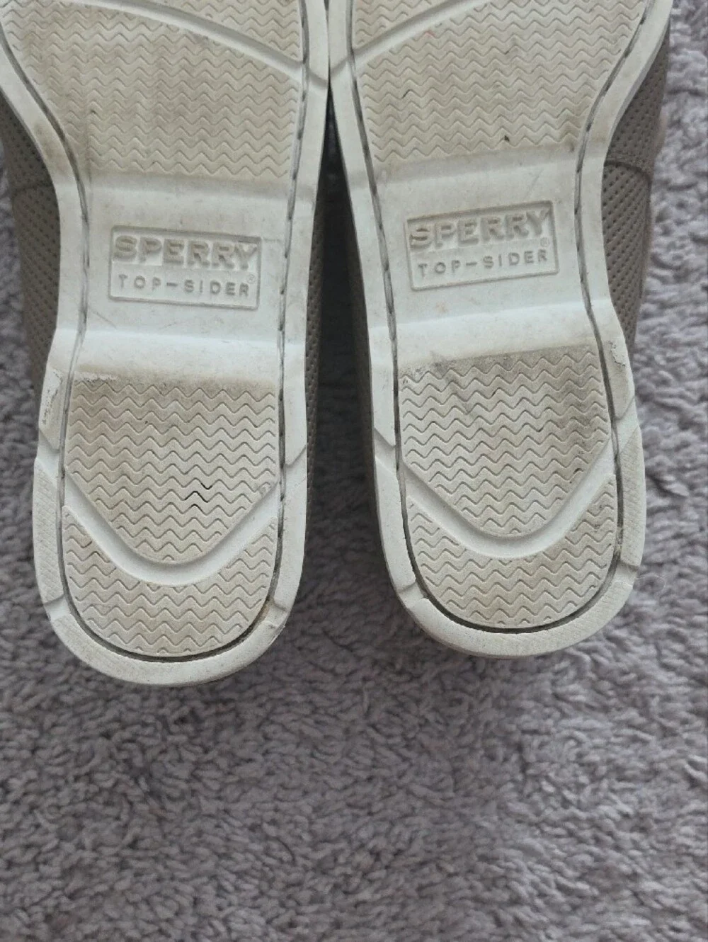 Sperry Men's Boat Shoes in Olive Green